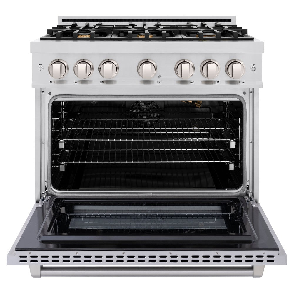 36 in. 5.2 cu. ft. Select Gas Range with Convection Gas Oven HGRBR36