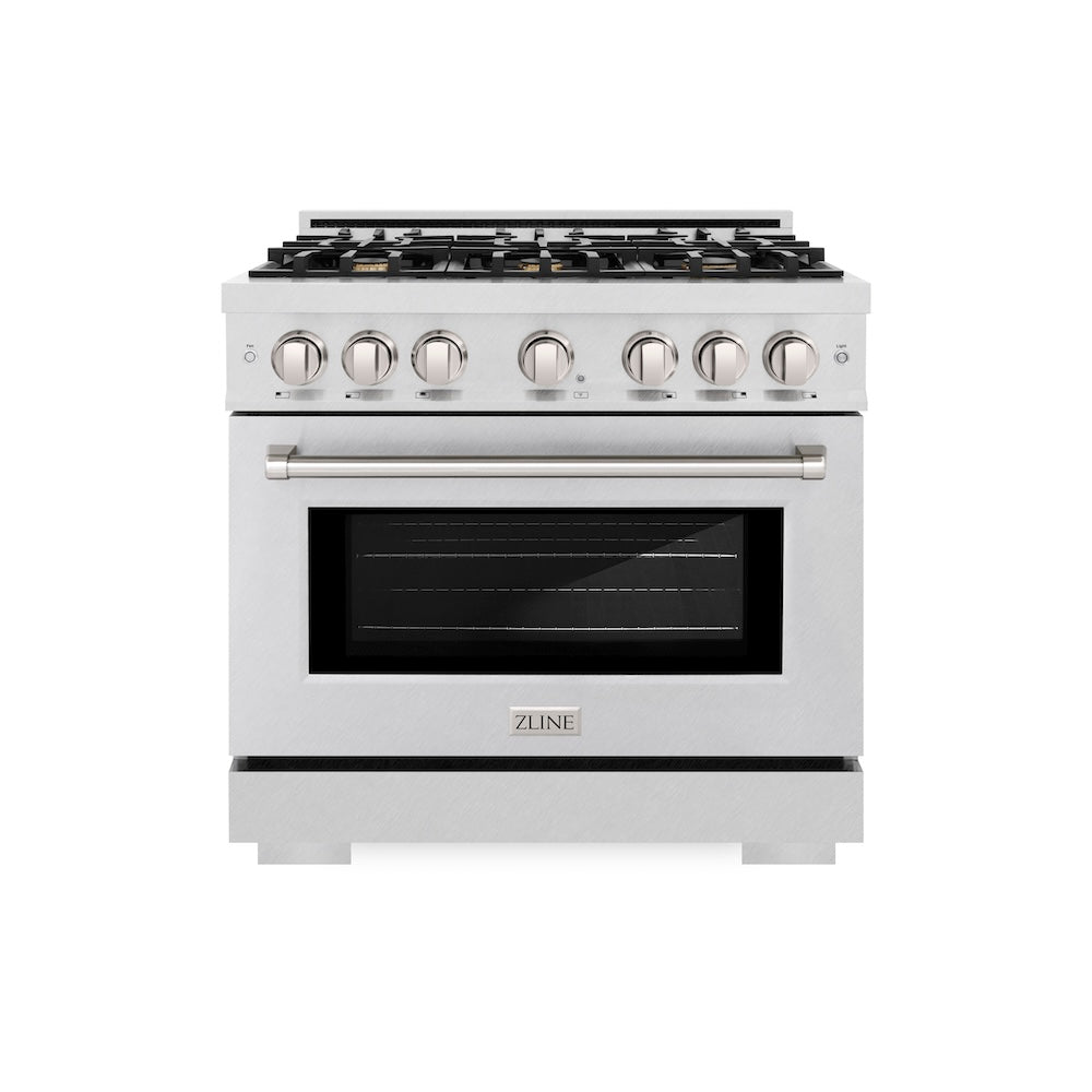 36 in. 5.2 cu. ft. Select Gas Range with Convection Gas Oven HGRSBR36