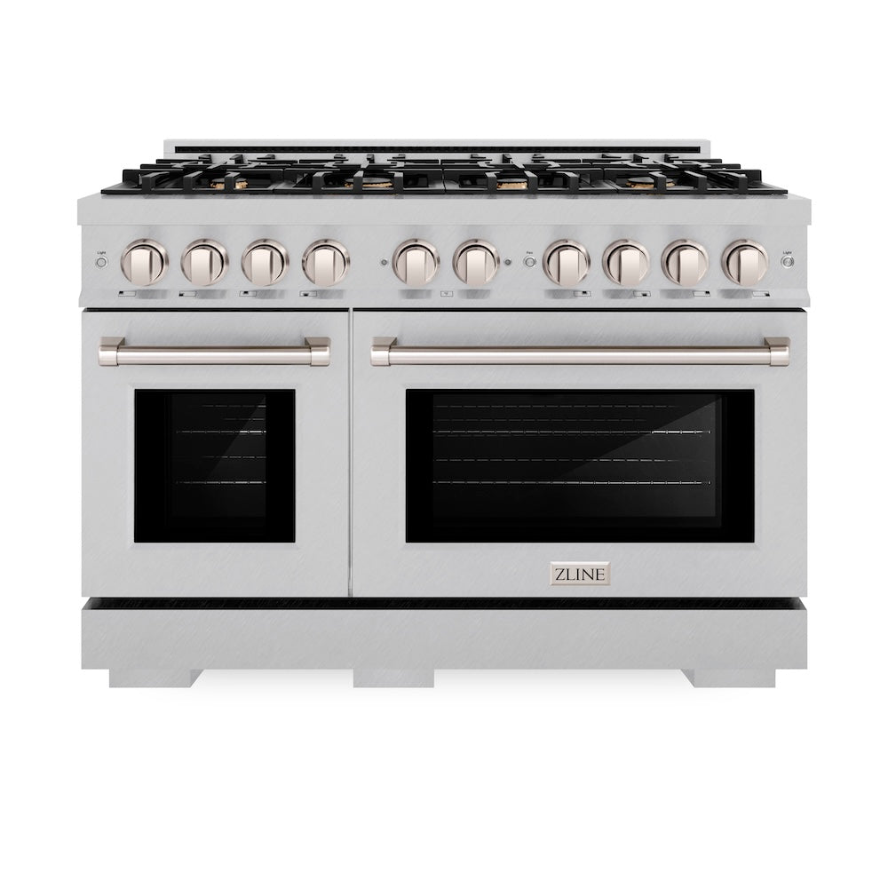 48 in. 6.7 cu. ft. Select Double Oven Gas Range HGRSBR48, product image 4 of 12