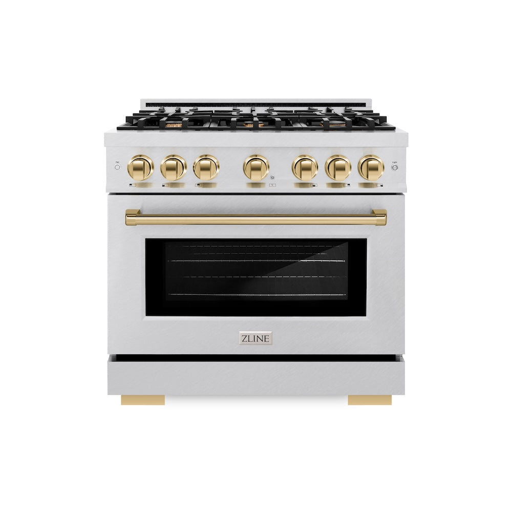 Autograph Edition 36 in. 5.2 cu. ft. Select Gas Range with 6 Burner Cooktop and Convection Gas Oven HGRSZ36G, product image 2 of 14