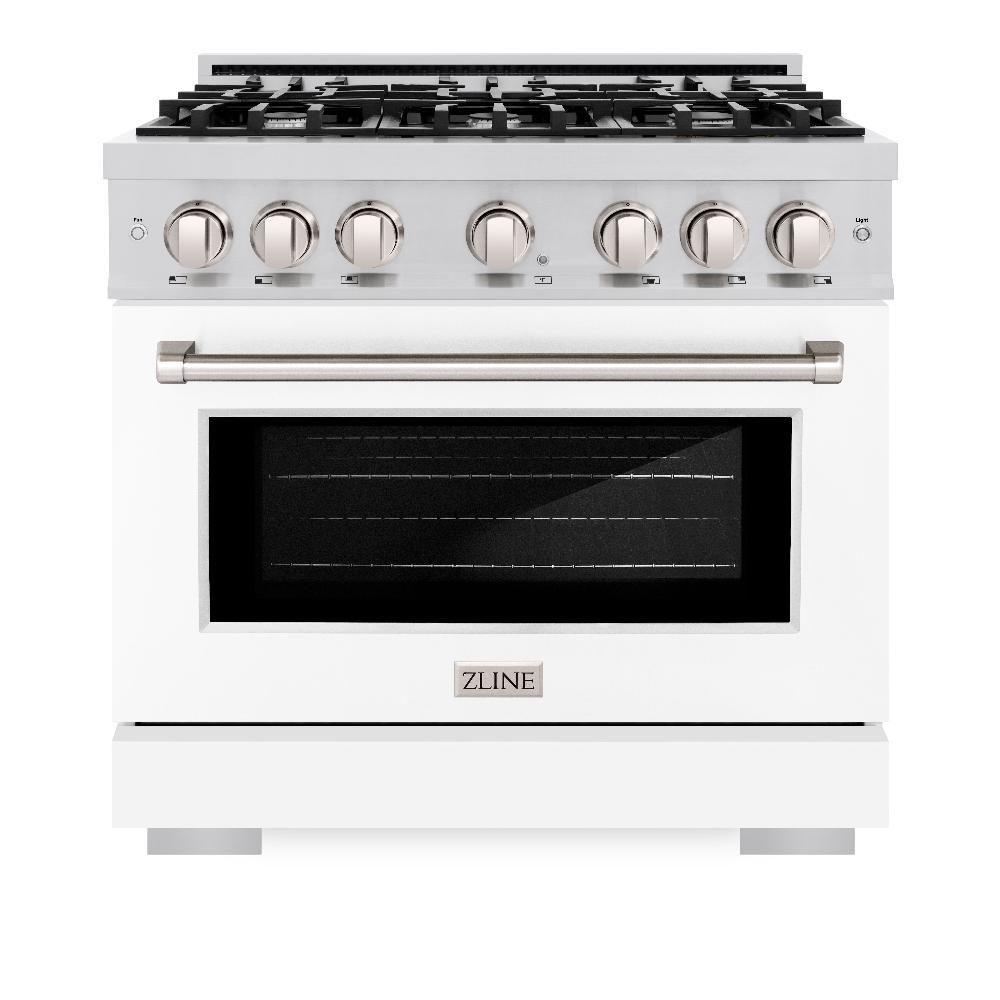 36 in. 5.2 cu. ft. Select Gas Range with 6 Burner Cooktop and Convection Gas Oven HGRWM36, product image 5 of 12
