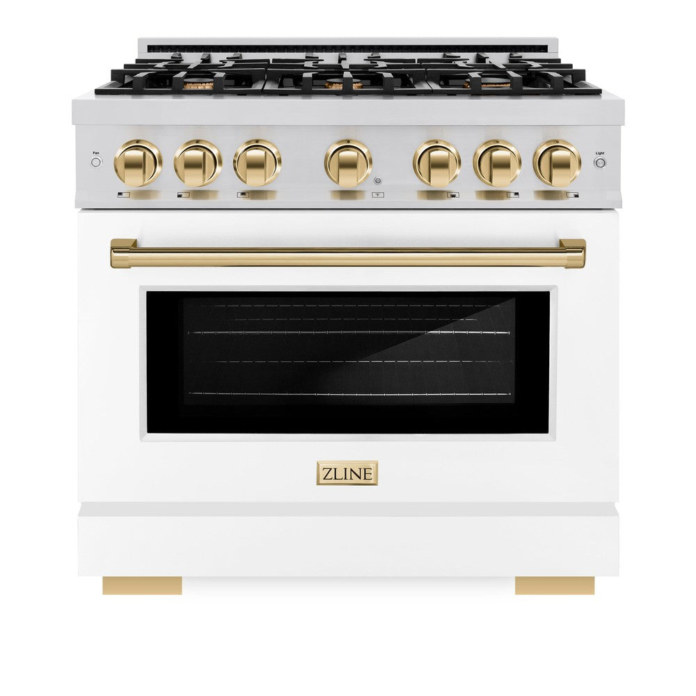 Autograph Edition 36 in. 5.2 cu. ft. Select Gas Range with 6 Burner Cooktop and Convection Gas Oven HGRZWM36G, product image 5 of 12