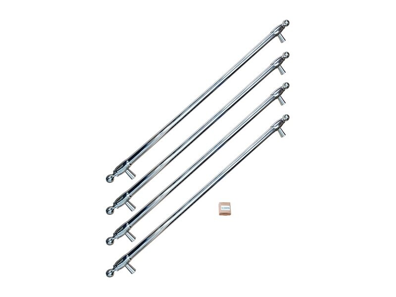Heritage Series Handle Kit For 36" French Door Refrigerator HK36HERFDX