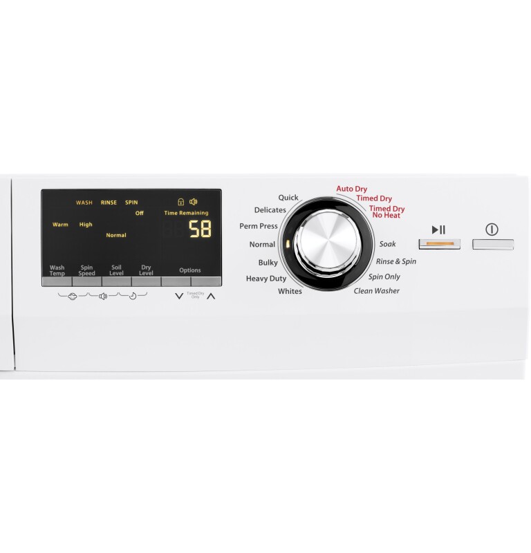 24" 2.0 cu. ft. Front Load Washer/Dryer Combo HLC1700AXW