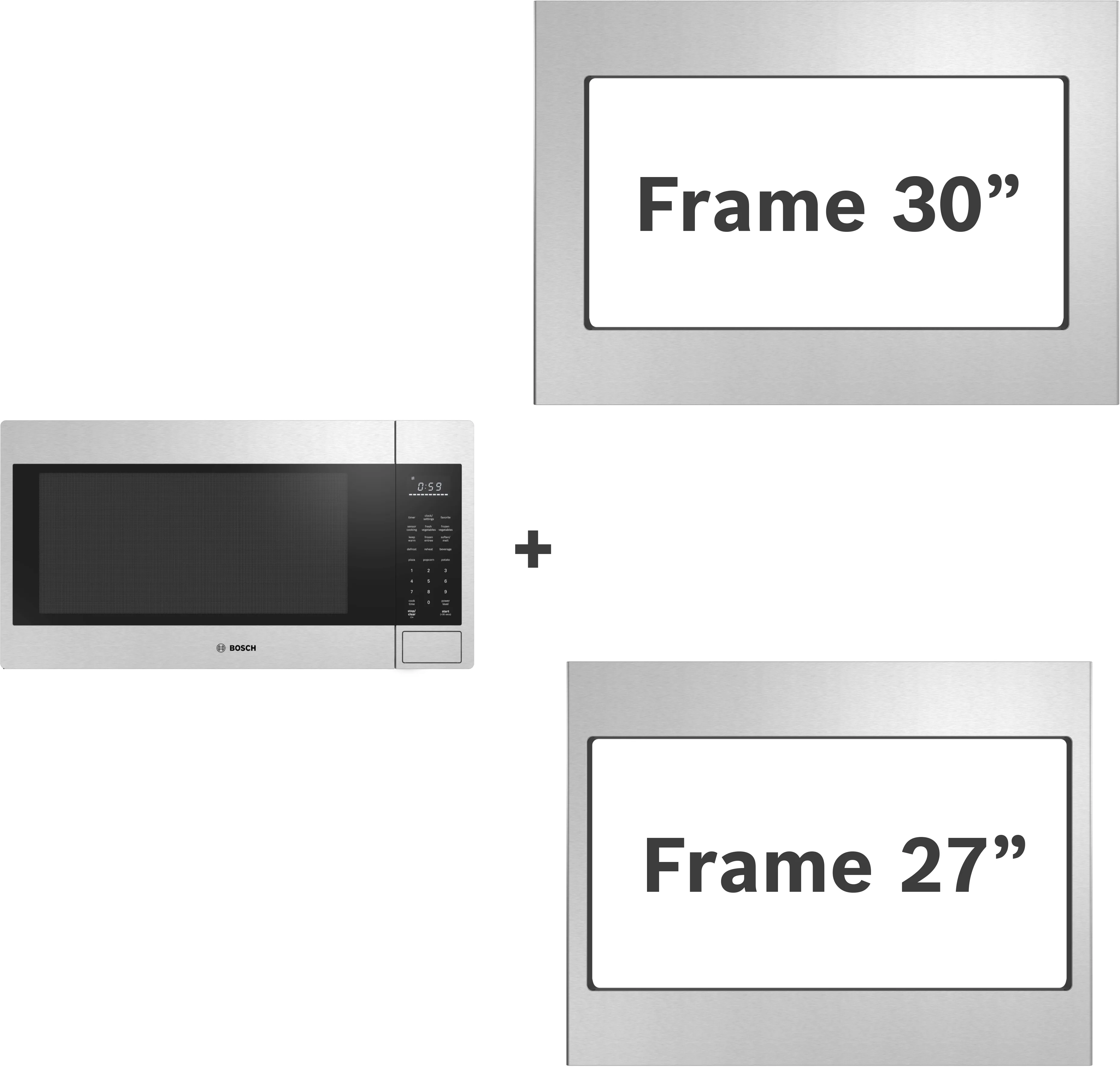 300 Series Built-In Microwave Oven 24'' Left SideOpening Door HMB30155UC