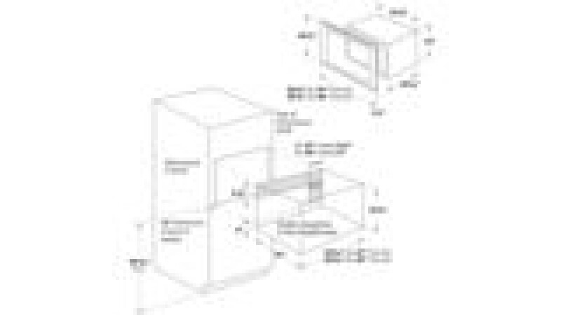 500 Series Built-In Microwave Oven 24'' Left SideOpening Door, Stainless Steel HMB5050