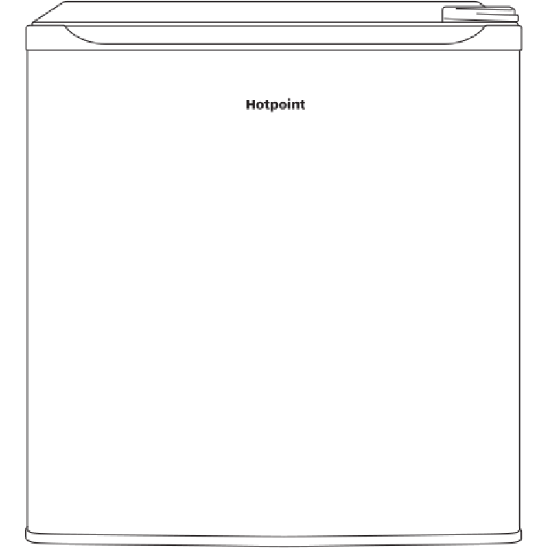 1.7 cu. ft. Qualified Compact Refrigerator HME02GGMWW