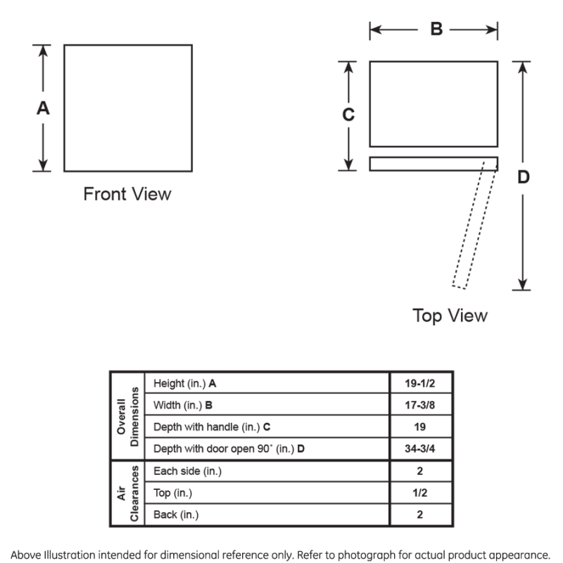 1.7 cu. ft. Qualified Compact Refrigerator HME02GGMWW, product image 2 of 6