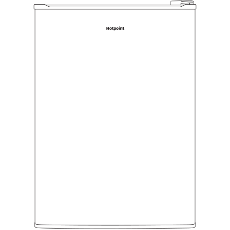 2.7 cu. ft. Qualified Compact Refrigerator HME03GGMWW