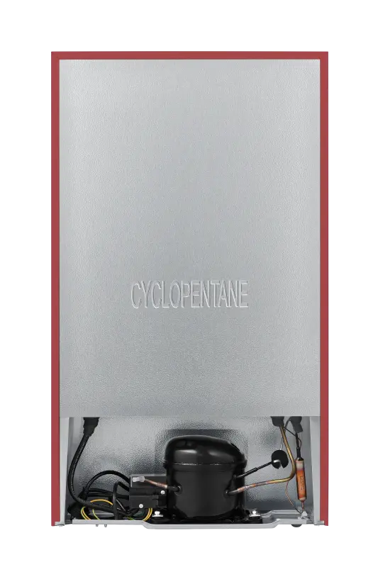 4.4 cu.ft. Single Door Compact Refrigerator HMS044M6RRE HMS044M6RRE