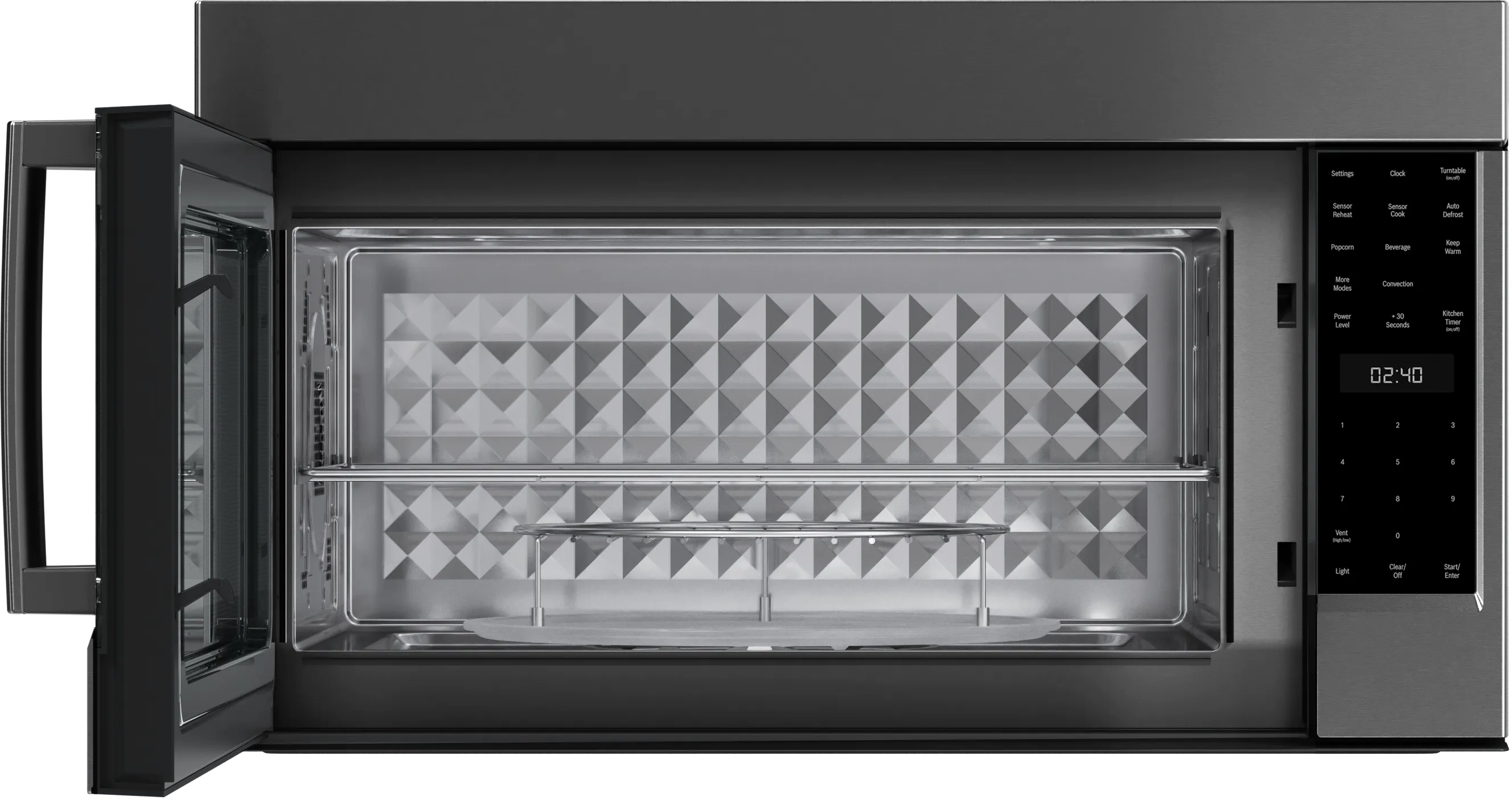 800 Series Over-The-Range Microwave 30'' Left SideOpening Door HMV8045U