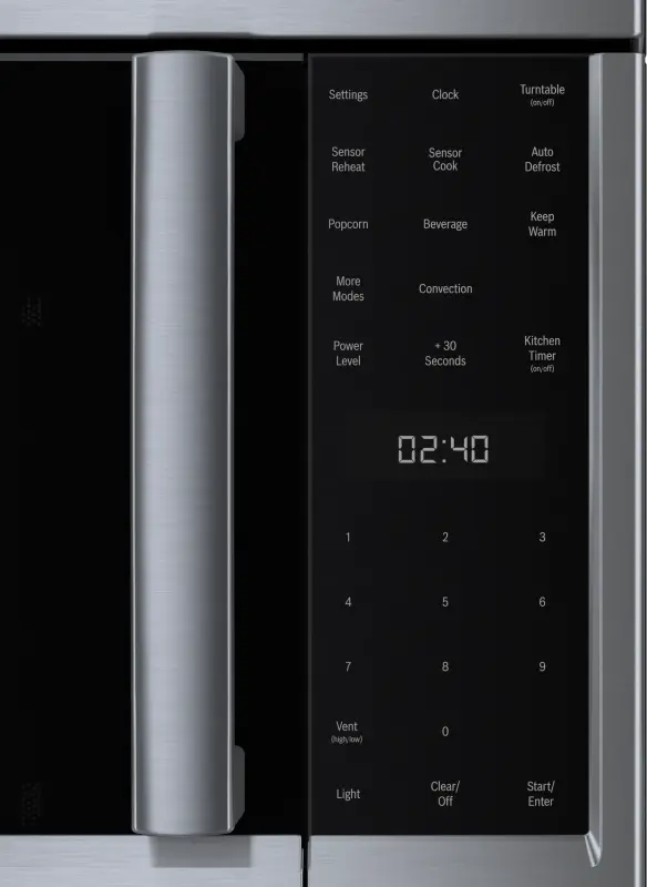800 Series Over-The-Range Microwave 30'' Left SideOpening Door HMV8053U