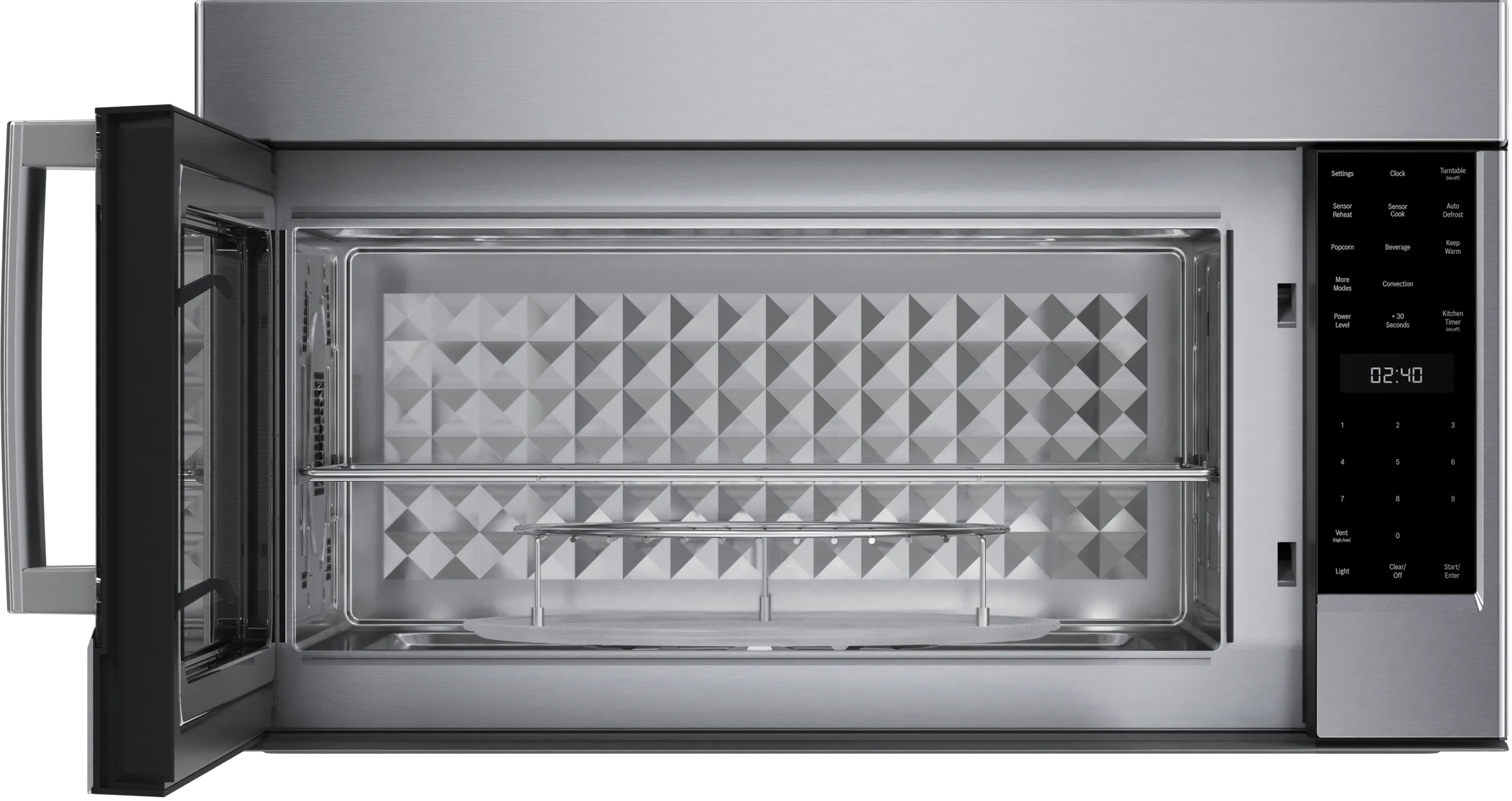 Benchmark™ Over-The-Range Microwave 30'' Left SideOpening Door HMVP054U