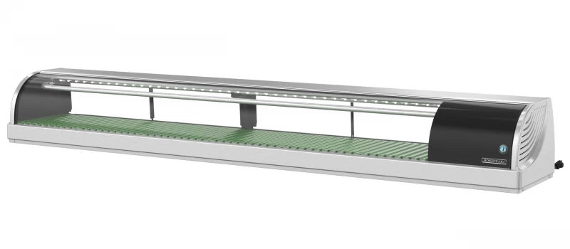 HNC-210BA-R-SLH, Refrigerator, Right Side Condenser Display Case, Half Glass DoorsTitle HNC210BARSLH