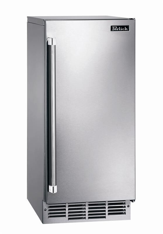 15" Clear Ice Maker, Stainless Steel Door view 3