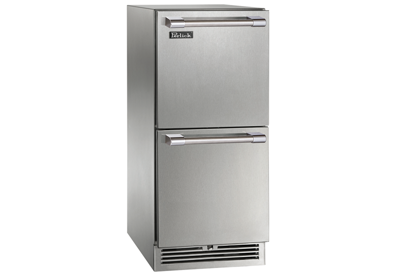Designed for life in the most extreme conditions, so you can enjoy the ultimate in refrigeration wherever you find paradise. Perlick's Signature Series Marine & Coastal Undercounter Refrigera