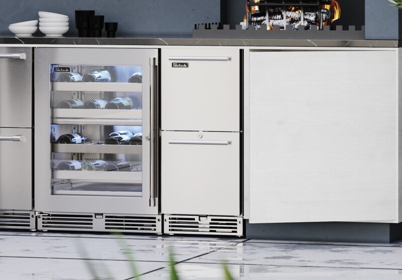 15" Signature Series Refrigerated Drawers - Marine & Coastal Series HP15RM4DRAWERS