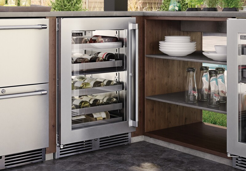 24" Signature Series Dual-Zone Wine Reserve - Outdoor Model HP24DO4