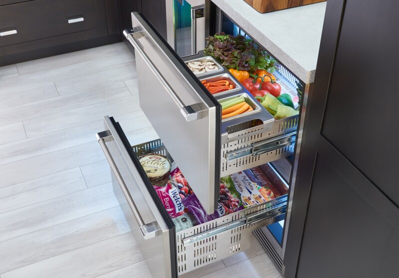 24" Signature Series Refrigerated Drawers - Indoor Model HP24RS4DRAWERS