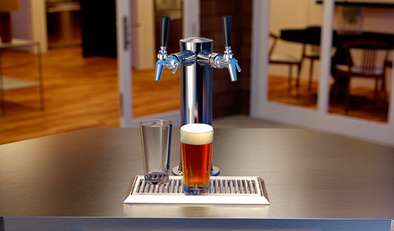 24" Signature Series Beverage Dispenser - Marine & Coastal Series HP24TM4