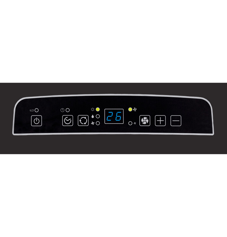 Portable Heat/Cool AC, Electronic w/ RemotePortable Heat/Cool AC, Electronic w/ Remote HPC12XHR