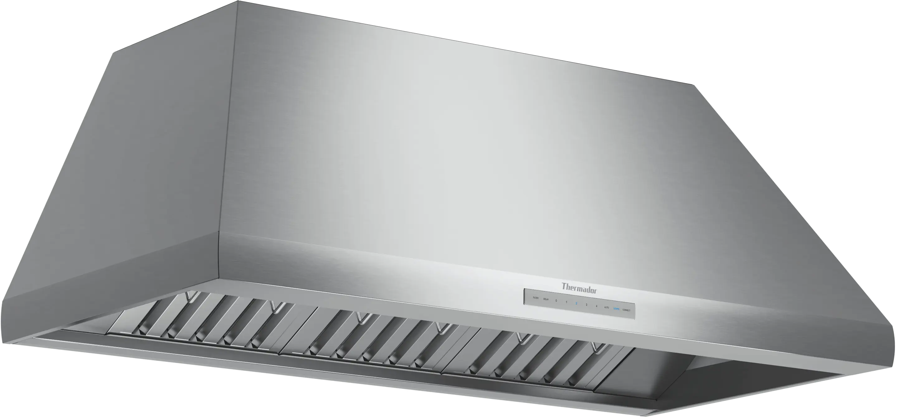 Professional Pyramid Chimney Wall Hood 48'' HPCN48WS