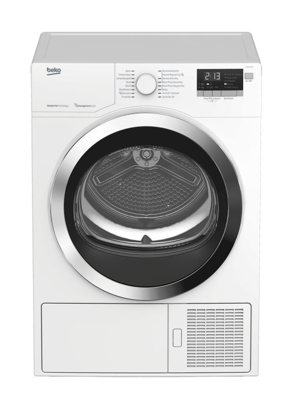 24" Front-Load Heat Pump Ventless Dryer HPD24412W