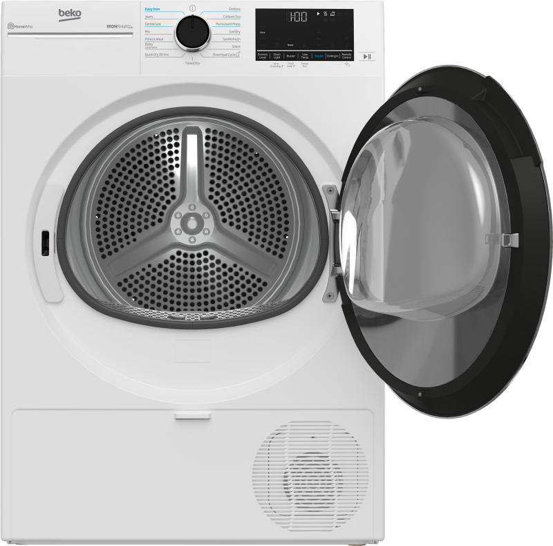 24” Heat Pump Ventless Front Load Dryer HPD24414W2, product image 3 of 6