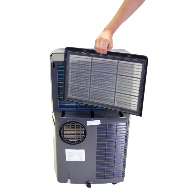 14,000 BTU Portable Heat/Cool Dual Hose AC, Electronic w/ Remote14,000 BTU Portable Heat/Cool Dual Hose AC, Electronic w/ Remote HPN14XHM