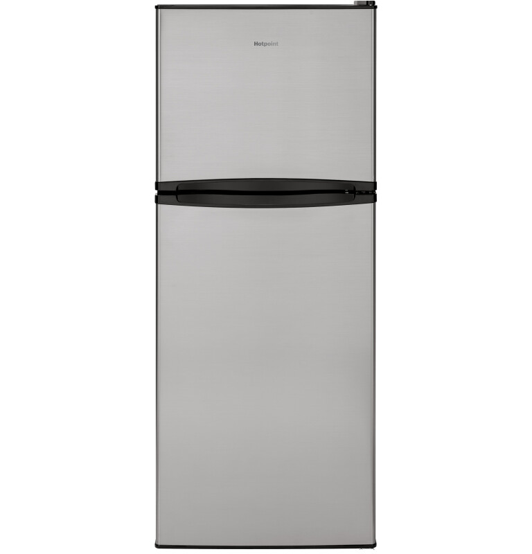 Hotpoint Cu. Ft. Recessed Handle Top-Freezer Refrigerator Stainless Steel HPS10LSVRSS Picture 1