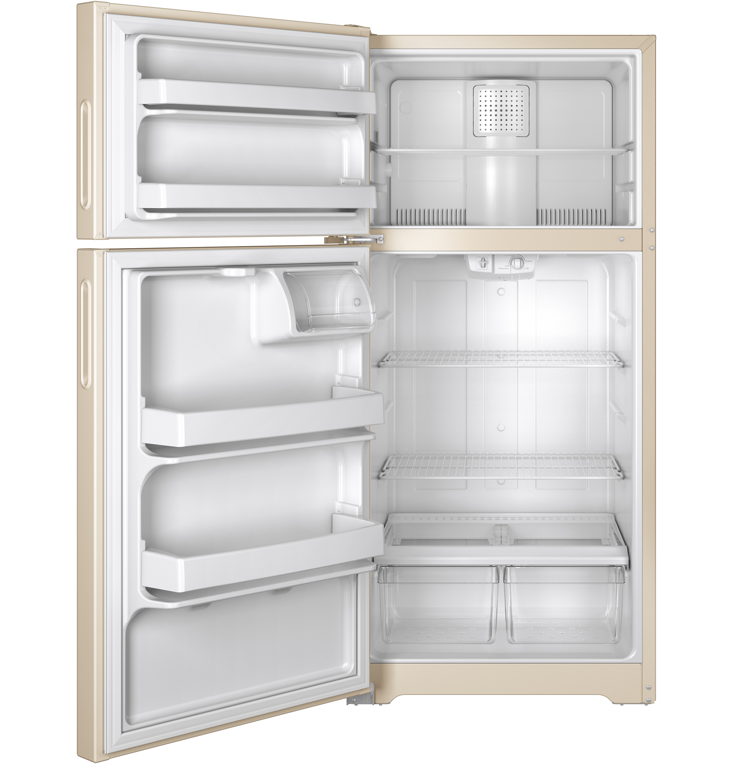 14.6 Cu. Ft. Recessed Handle Top-Freezer Refrigerator HPS15BTHLCC, product image 3 of 8