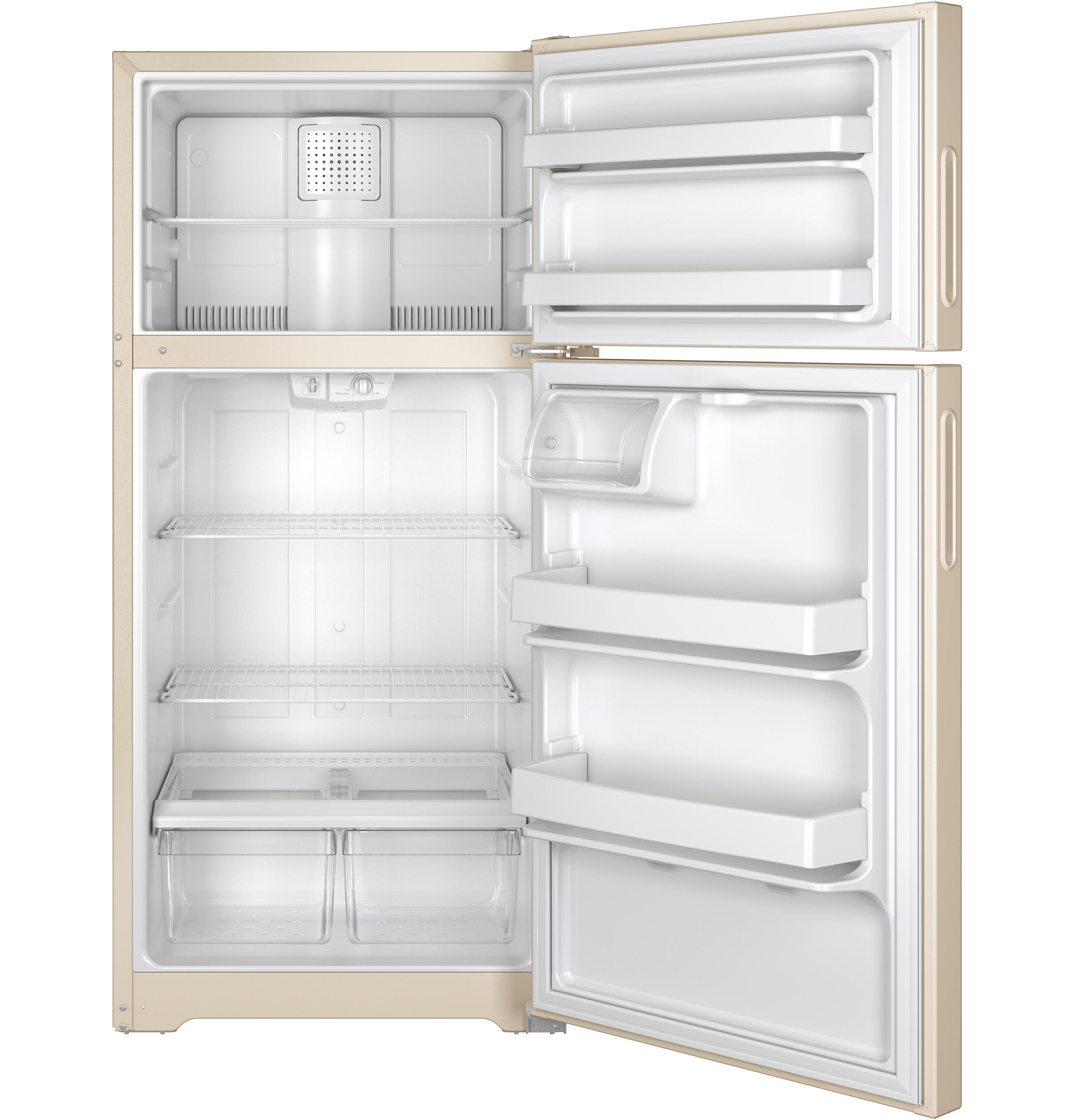 14.6 Cu. Ft. Recessed Handle Top-Freezer Refrigerator HPS15BTHRCC, product image 4 of 7