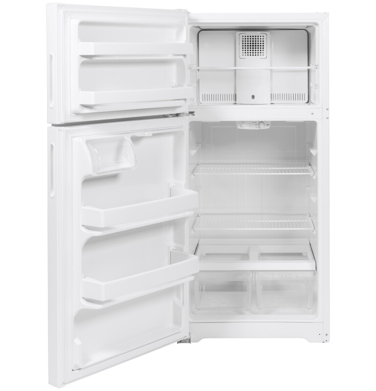 Hotpoint® 15.6 Cu. Ft. Recessed Handle Top-Freezer Refrigerator view 4