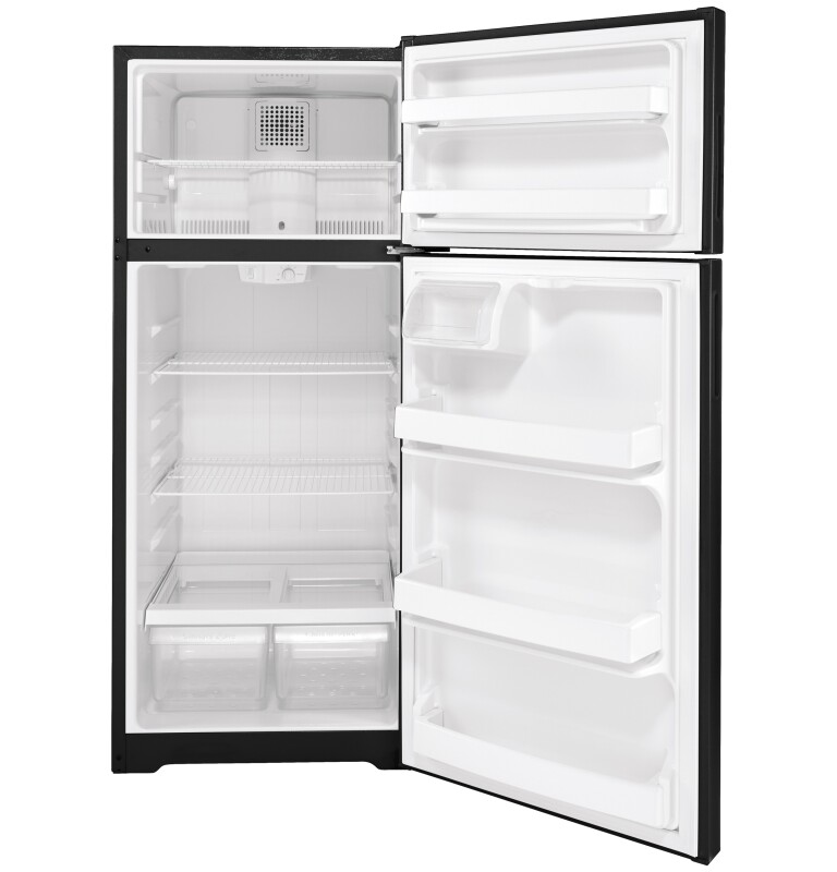 17.5 Cu. Ft. Recessed Handle Top-freezer Refrigerator HPS18BTNRBB