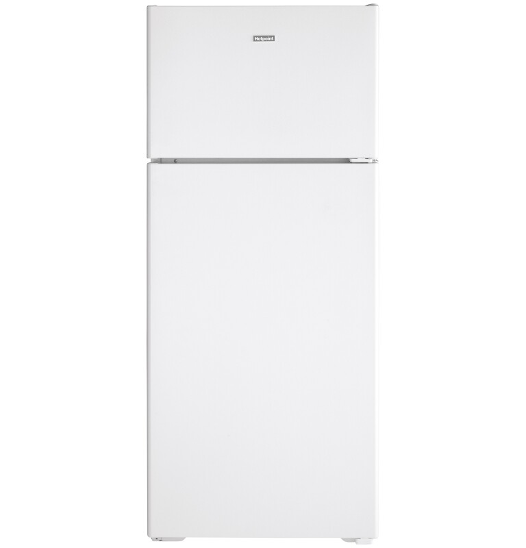 Hotpoint 17.5 Cu. Ft. Recessed Handle Top-Freezer Refrigerator White HPS18BTNRWW Picture 1