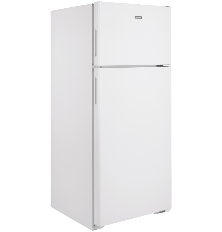 Hotpoint® 17.5 Cu. Ft. Recessed Handle Top-Freezer Refrigerator view 3