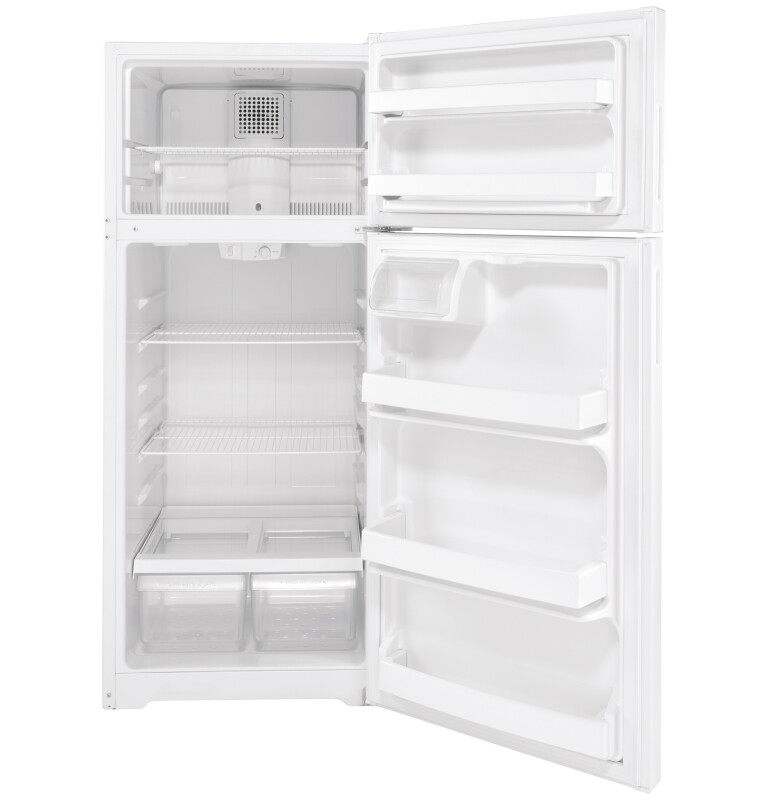 Hotpoint® 17.5 Cu. Ft. Recessed Handle Top-Freezer Refrigerator view 4