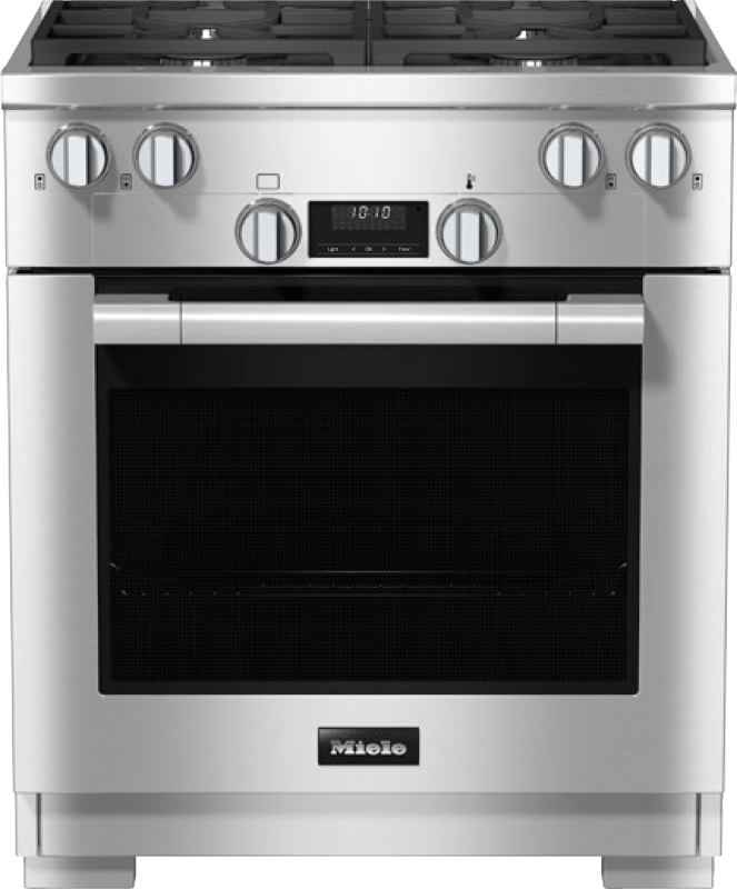 30" Duel Fuel Range DirectSelect 4 Burner MTouch HR17243GDFCTS