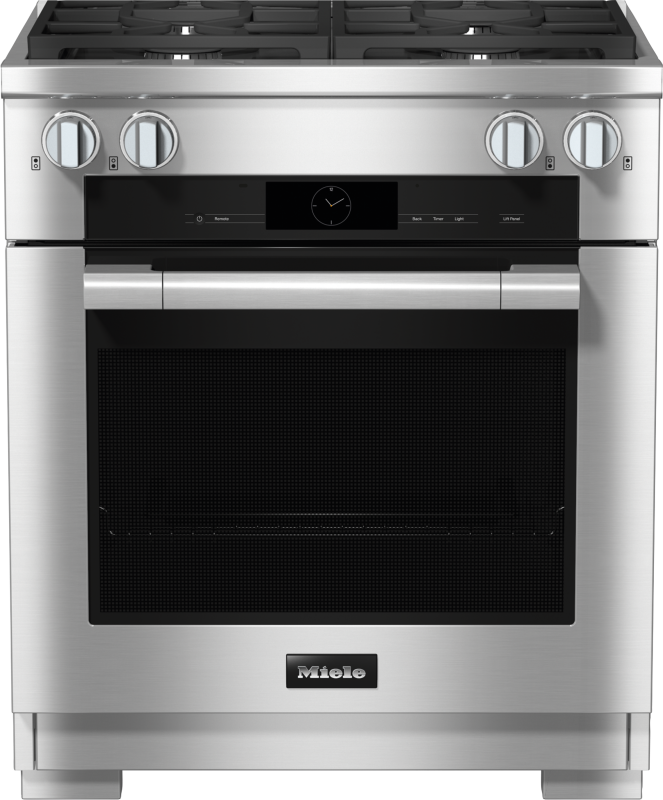 30" Duel Fuel Range 4 Burner MTouch HR19243GDFCTS