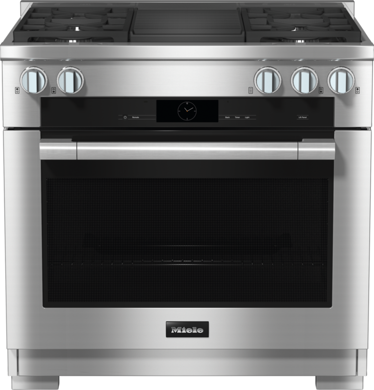 36 inch range – the Dual Fuel all-rounder with M Touch for the highest demands. HR19353GDFGR