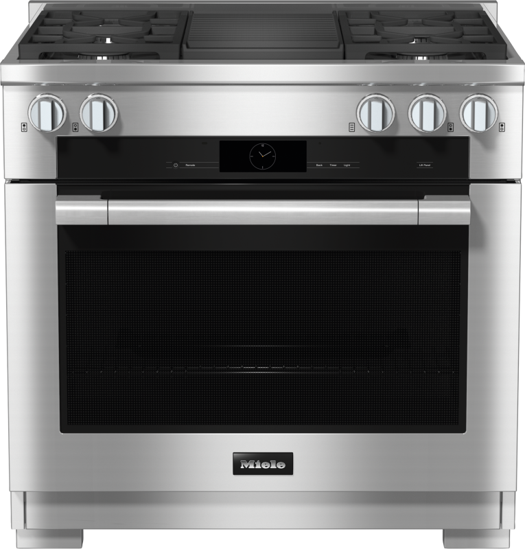 36" Duel Fuel Range 4 Burner/Grill Mtouch (Stainless Steel) HR19353GDFGRCTS