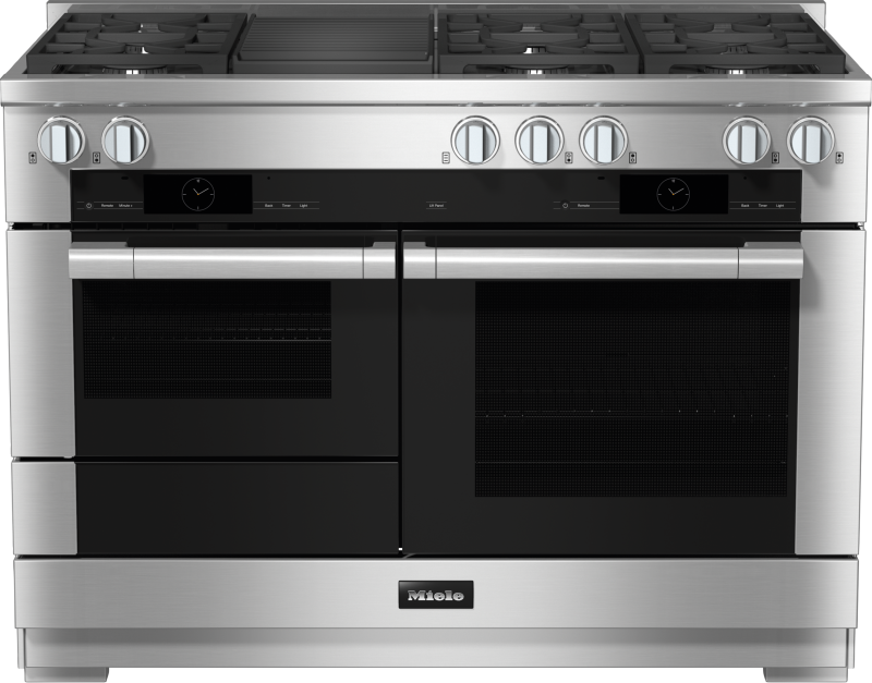 48" Duel Fuel Range 6 Burner/Grill Mtouch (Stainless Steel) HR19553GDFGRCTS