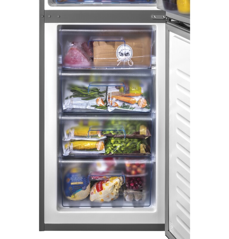 10.2-Cu.-Ft. Bottom Mount Refrigerator10.2-Cu.-Ft. Bottom Mount Refrigerator HRB10N2BGS