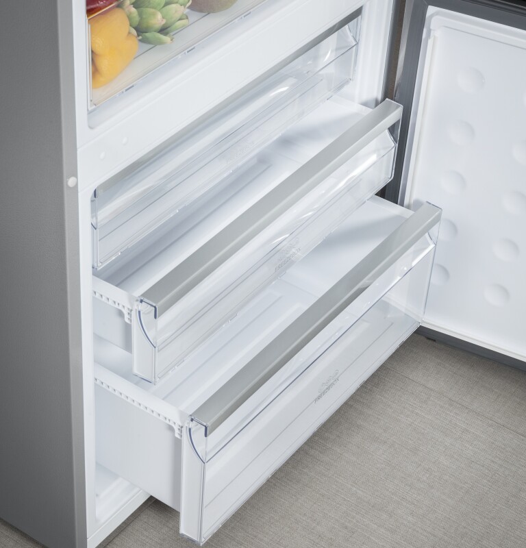 Haier ENERGY STAR® 15 Cu. Ft. Bottom Freezer RefrigeratorHaier ENERGY STAR® 15 Cu. Ft. Bottom Freezer Refrigerator view 16