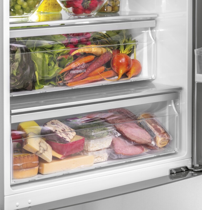 Haier ENERGY STAR® 15 Cu. Ft. Bottom Freezer RefrigeratorHaier ENERGY STAR® 15 Cu. Ft. Bottom Freezer Refrigerator view 2