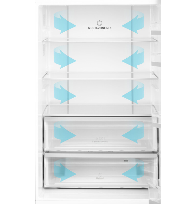 Haier ENERGY STAR® 15 Cu. Ft. Bottom Freezer RefrigeratorHaier ENERGY STAR® 15 Cu. Ft. Bottom Freezer Refrigerator view 3