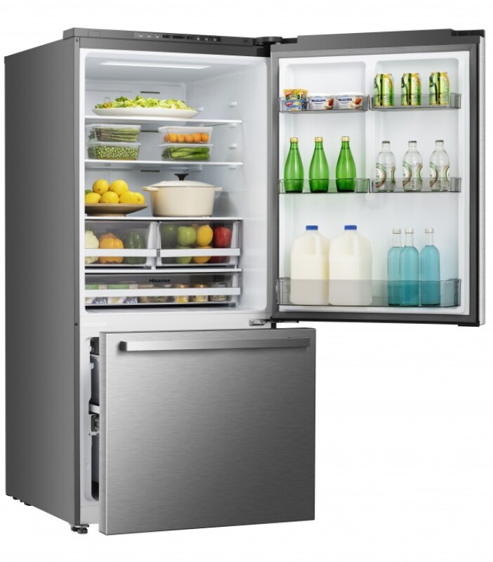 20.9-cu ft Bottom-Freezer Refrigerator with Ice Maker HRB208N6BSE, product image 5 of 12