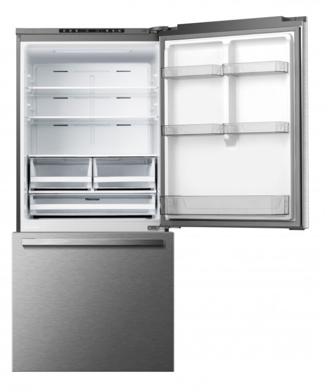 20.9-cu ft Bottom-Freezer Refrigerator with Ice Maker HRB208N6BSE, product image 6 of 12