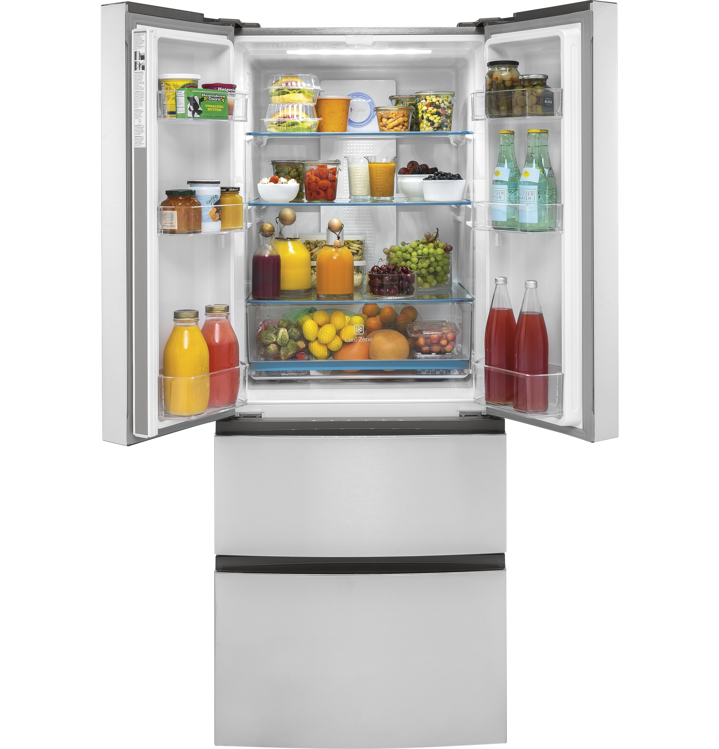 15.3 Cu. Ft. French Door Refrigerator15.3 Cu. Ft. French Door Refrigerator HRF15N3AGS