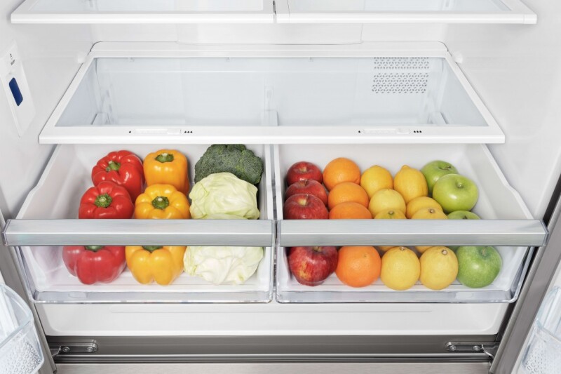 36 inch 21.2 CF French Door Refrigerator with Ice Maker HRF209N6CSE, product image 19 of 22